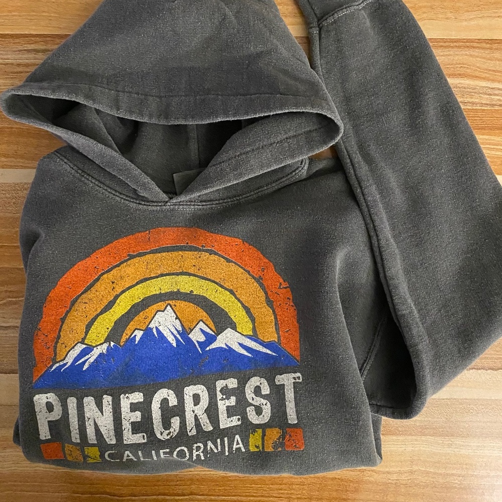 Vintage Pincrest, CA hooded sweatshirt